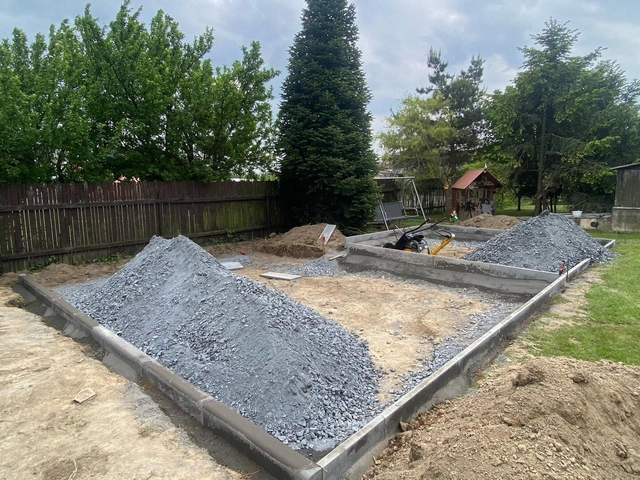 Štěrkový podklad – Tísek